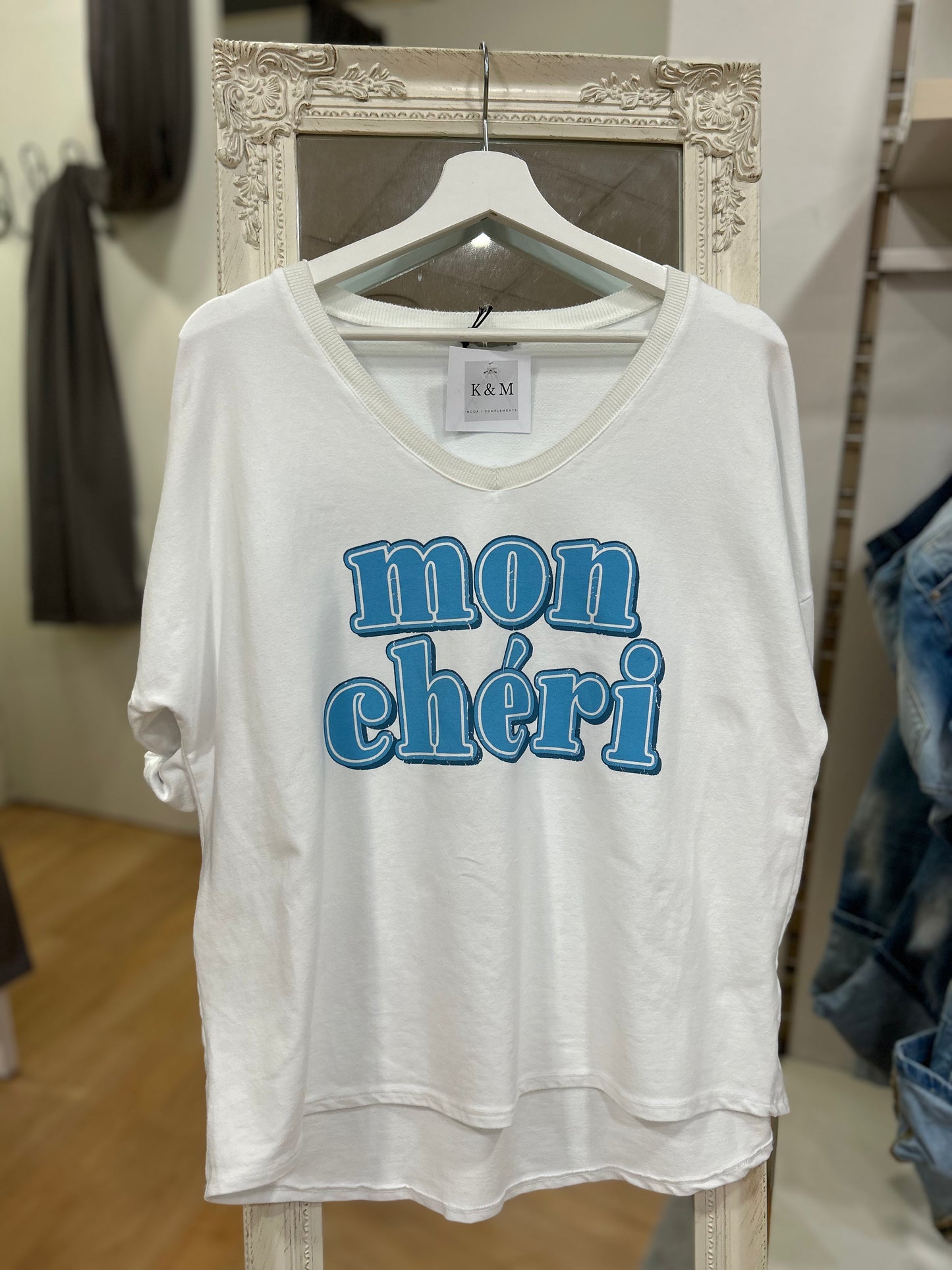 Sudadera Mon Chéri Azul