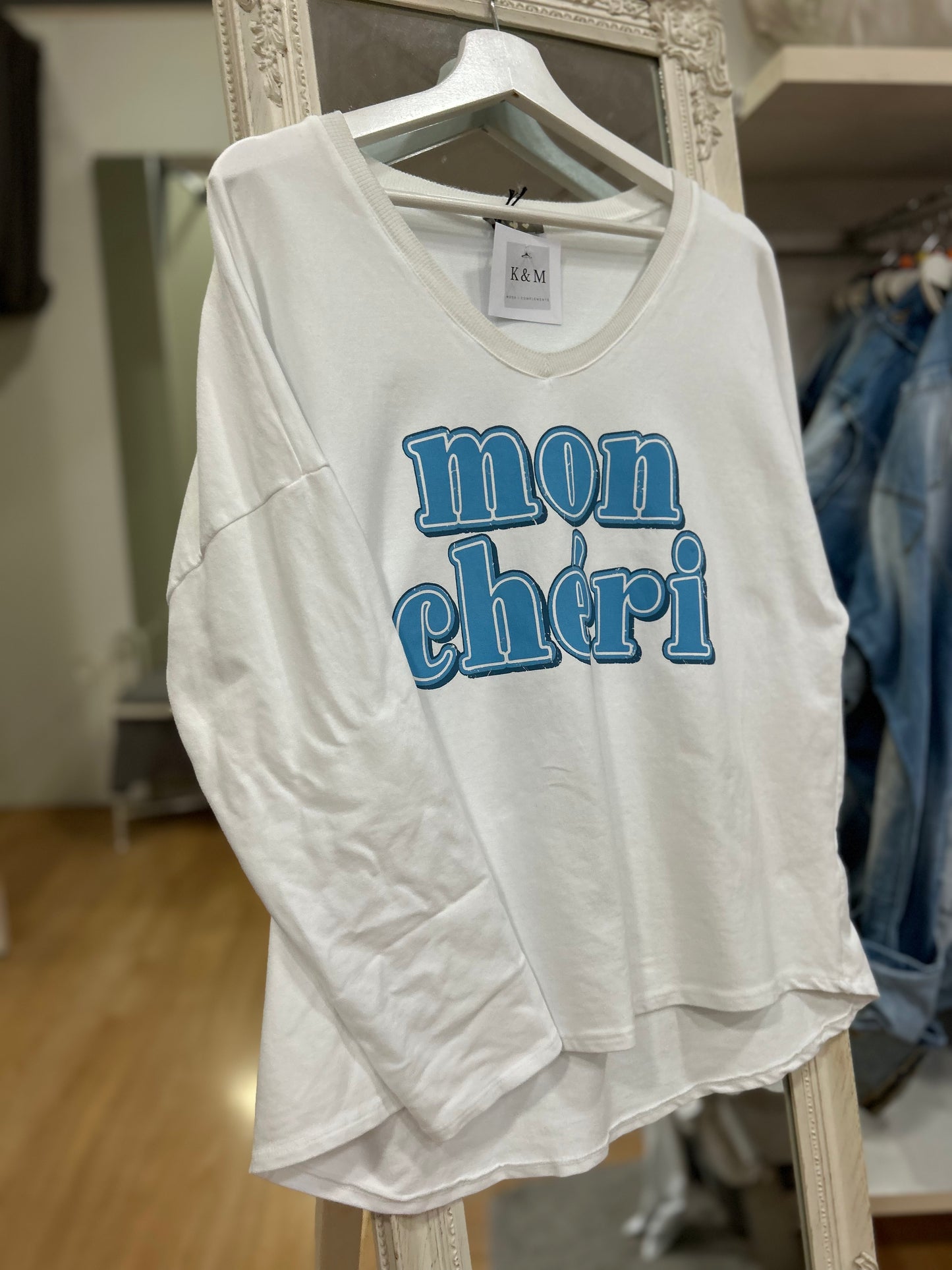 Sudadera Mon Chéri Azul