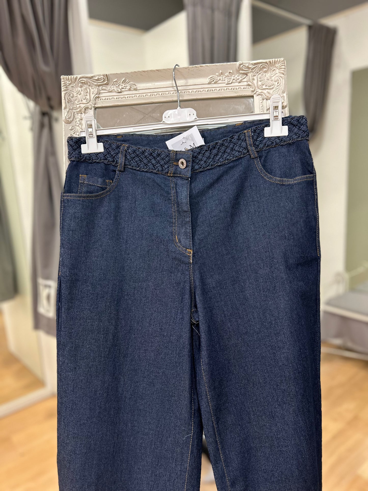 Pantalones tejanos azul marino